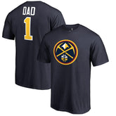 Denver Nuggets #1 Dad T-Shirt sale - Navy cheap