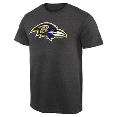 Baltimore Ravens Rally Logo T-Shirt - Heathered Gray sale