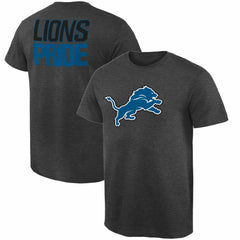 Detroit Lions Rally Logo T-Shirt - Heathered Gray for sale