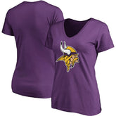 Minnesota Vikings Women's Primary Team Logo T-Shirt - Purple on sale