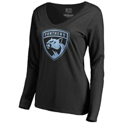 Florida Panthers Women's Pond Hockey Long Sleeve T-Shirt Black