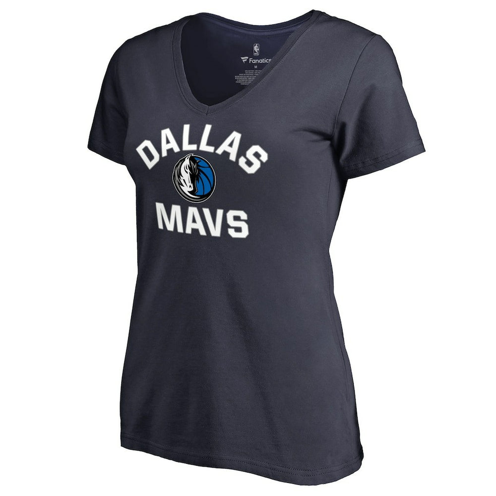 Dallas Mavericks Women's Overtime V-Neck T-Shirt sale - Navy for sale
