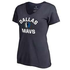 Dallas Mavericks Women's Overtime V-Neck T-Shirt sale - Navy for sale