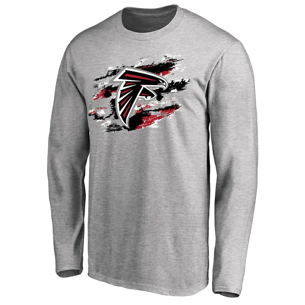 Atlanta Falcons True Colors Long Sleeve T-Shirt - Ash for sale