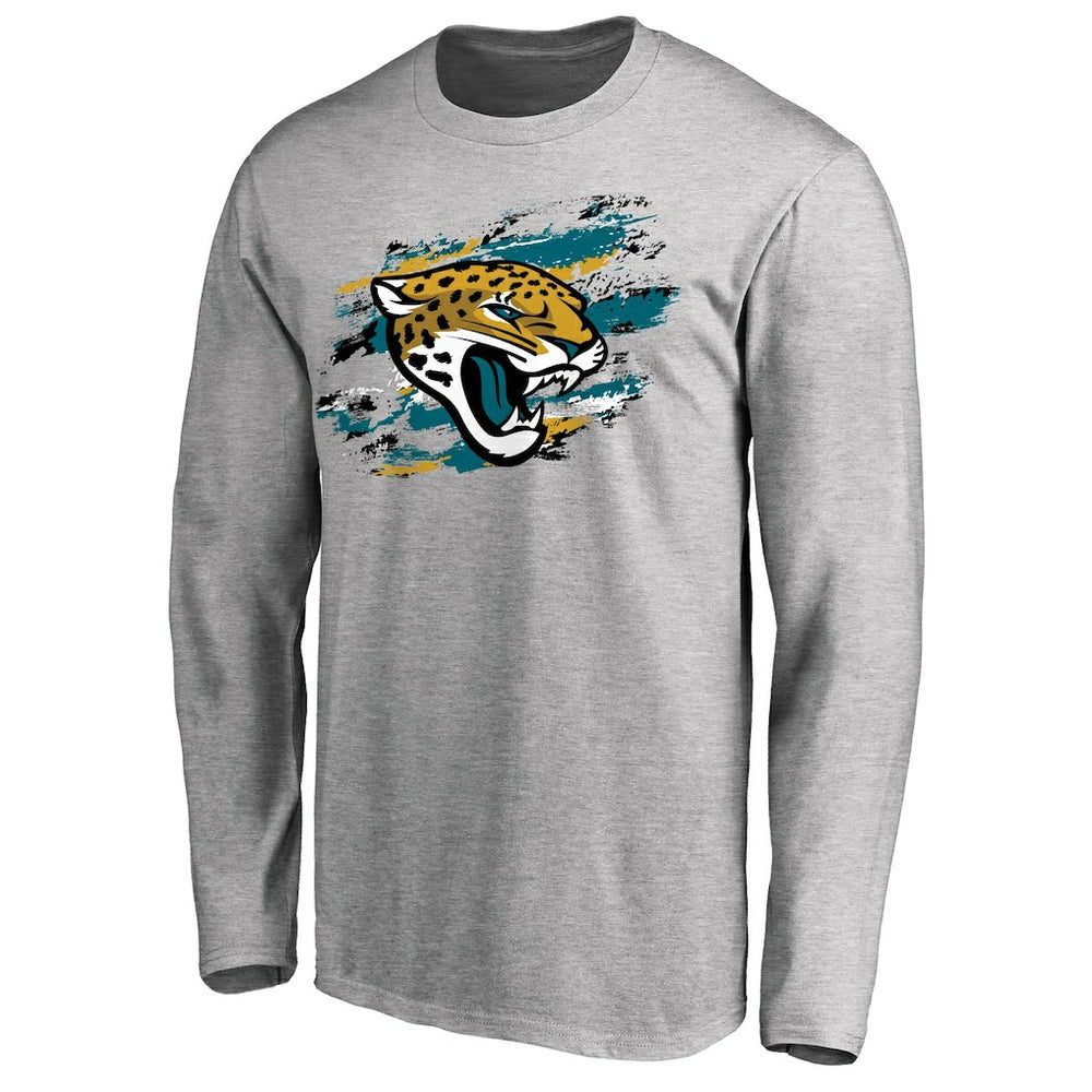 Jacksonville Jaguars True Colors Long Sleeve T-Shirt - Ash sale