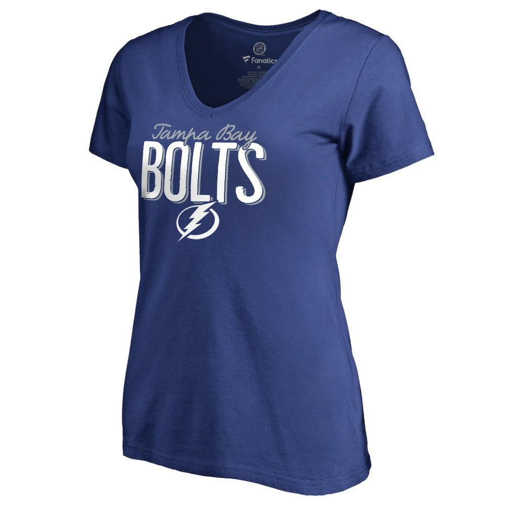 Tampa Bay Lightning Women's Nostalgia T-Shirt Blue