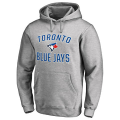 Toronto Blue Jays Victory Arch Pullover Hoodie - Ash