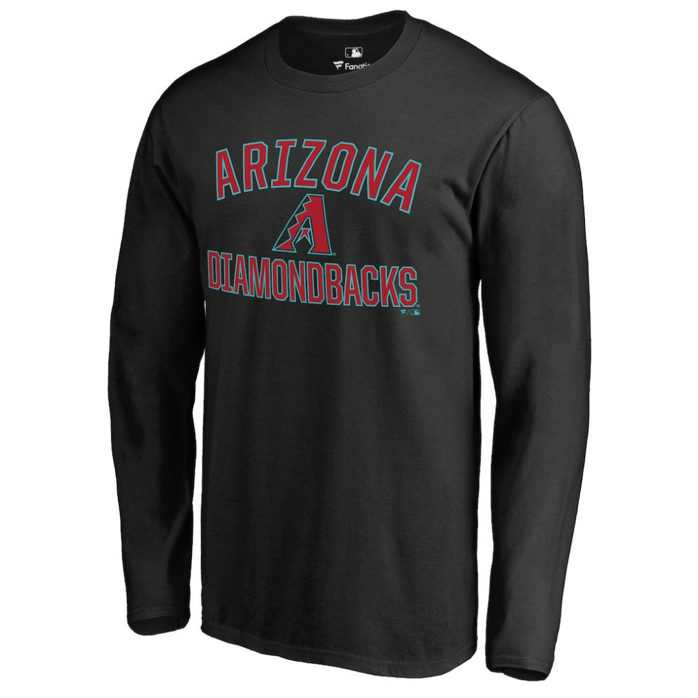 Arizona Diamondbacks Victory Arch Long Sleeve T-Shirt - Black