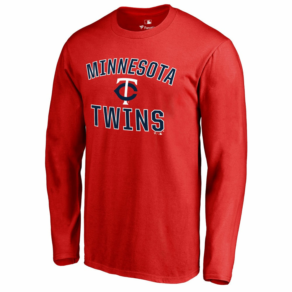 Minnesota Twins Victory Arch Long Sleeve T-Shirt - Red