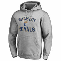 Kansas City Royals Victory Arch Pullover Hoodie - Ash