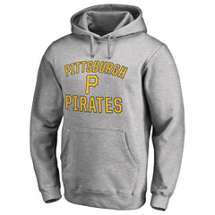 Pittsburgh Pirates Victory Arch Pullover Hoodie - Ash