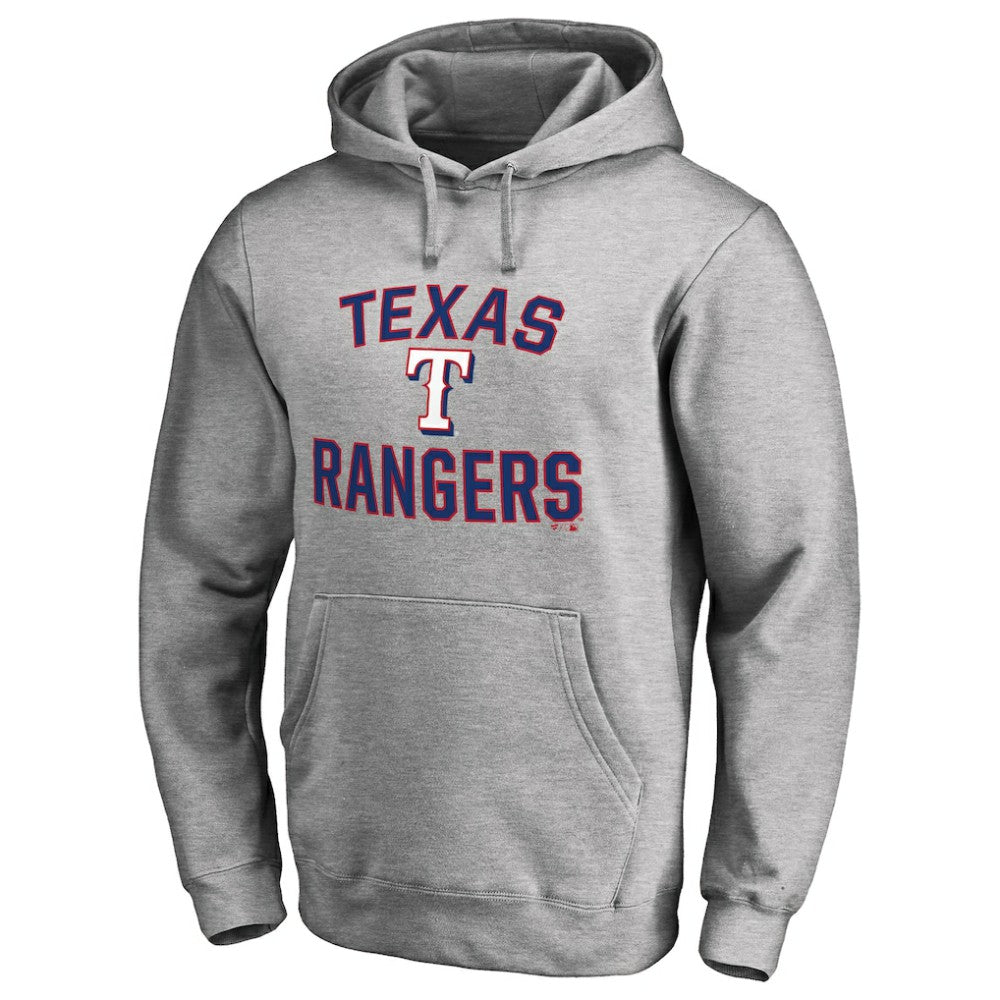 Texas Rangers Victory Arch Pullover Hoodie - Ash