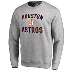 Houston Astros Victory Arch Pullover Sweatshirt - Ash