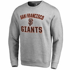 San Francisco Giants Victory Arch Pullover Sweatshirt - Ash