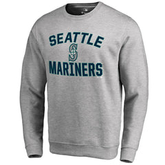Seattle Mariners Victory Arch Pullover Sweatshirt - Ash