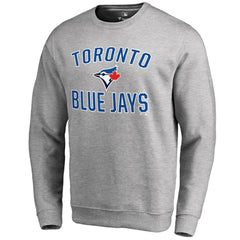 Toronto Blue Jays Victory Arch Pullover Sweatshirt - Ash