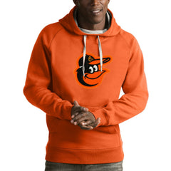 Baltimore Orioles Antigua Victory Pullover Hoodie - Orange