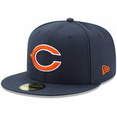 Chicago Bears New Era Omaha 59FIFTY Fitted Hat - Navy sale