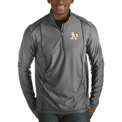 Athletics Antigua Tempo Half-Zip Pullover Jacket - Heathered Charcoal