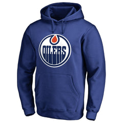 Edmonton Oilers Raise the Banner Pullover Hoodie Royal