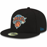 New York Knicks Team Color 59FIFTY Fitted Hat - Black | New Era for sale