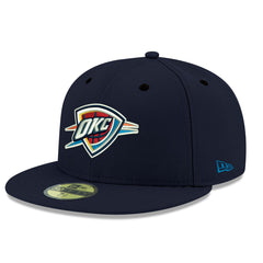 Oklahoma City Thunder Team Color 59FIFTY Fitted Hat - Navy | New Era on sale