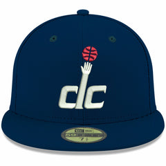 Washington Wizards Team Color 59FIFTY Fitted Hat - Navy | New Era shop