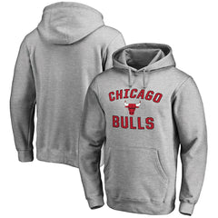 Chicago Bulls Victory Arch Pullover Hoodie - Ash online