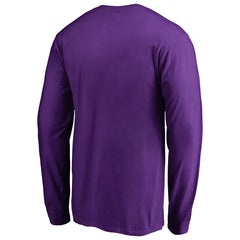 Sacramento Kings Primary Logo 2 Long Sleeve T-Shirt - Purple sale