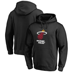 Miami Heat Primary Logo Pullover Hoodie - Black shop