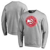 Atlanta Hawks Primary Logo Sweatshirt - Heathered Gray for sale