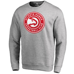 Atlanta Hawks Primary Logo Sweatshirt - Heathered Gray for sale