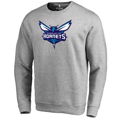 Charlotte Hornets Primary Logo Sweatshirt - Heathered Gray on sale