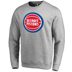 Detroit Pistons Primary Logo Sweatshirt sale - Heathered Gray shop