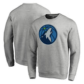 Minnesota Timberwolves Primary Logo Sweatshirt - Heathered Gray sale
