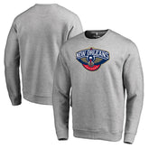 New Orleans Pelicans Primary Logo Sweatshirt - Heathered Gray cheap