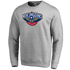 New Orleans Pelicans Primary Logo Sweatshirt - Heathered Gray cheap