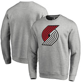 Portland Trail Blazers Primary Logo Sweatshirt - Heathered Gray discount