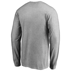 Memphis Grizzlies Primary Logo Long Sleeve T-Shirt - Heather Gray outlet