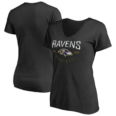 Baltimore Ravens Women's Live For It T-Shirt - Black sale