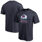 Colorado Avalanche Team Lockup T-Shirt Navy