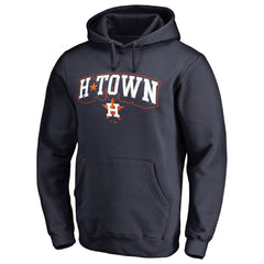 Houston Astros H Town Hometown Pullover Hoodie - Navy