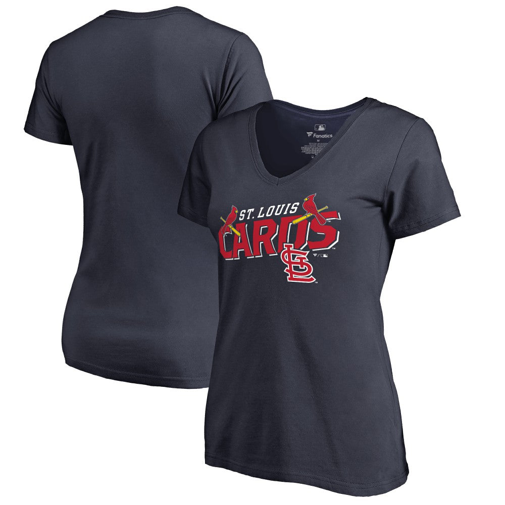 St. Louis Cardinals Women's The Cards Hometown T-Shirt - Navy