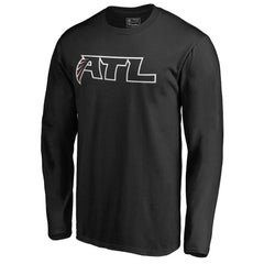 Atlanta Falcons Alternate Logo Long Sleeve T-Shirt - Black for sale