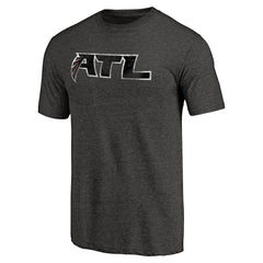 Atlanta Falcons Alternate Logo Tri-Blend T-Shirt - Black cheap