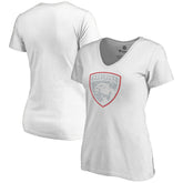 Florida Panthers Women's Whiteout V-Neck T-Shirt White