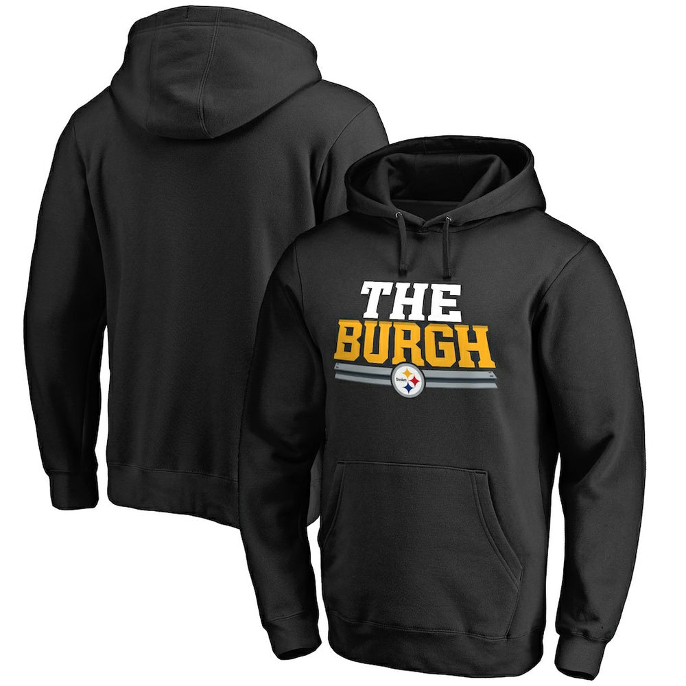 Pittsburgh Steelers Hometown Collection The Burgh Pullover Hoodie - Black outlet