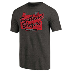 Portland Trail Blazers Hometown Collection Old Town 2 Tri-Blend T-Shirt - Black on sale