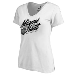 Miami Heat Women's Hometown Collection Miami Beach T-Shirt - White for sale