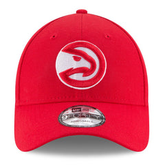 Atlanta Hawks Team Color 9FORTY Adjustable Hat - Red | New Era online